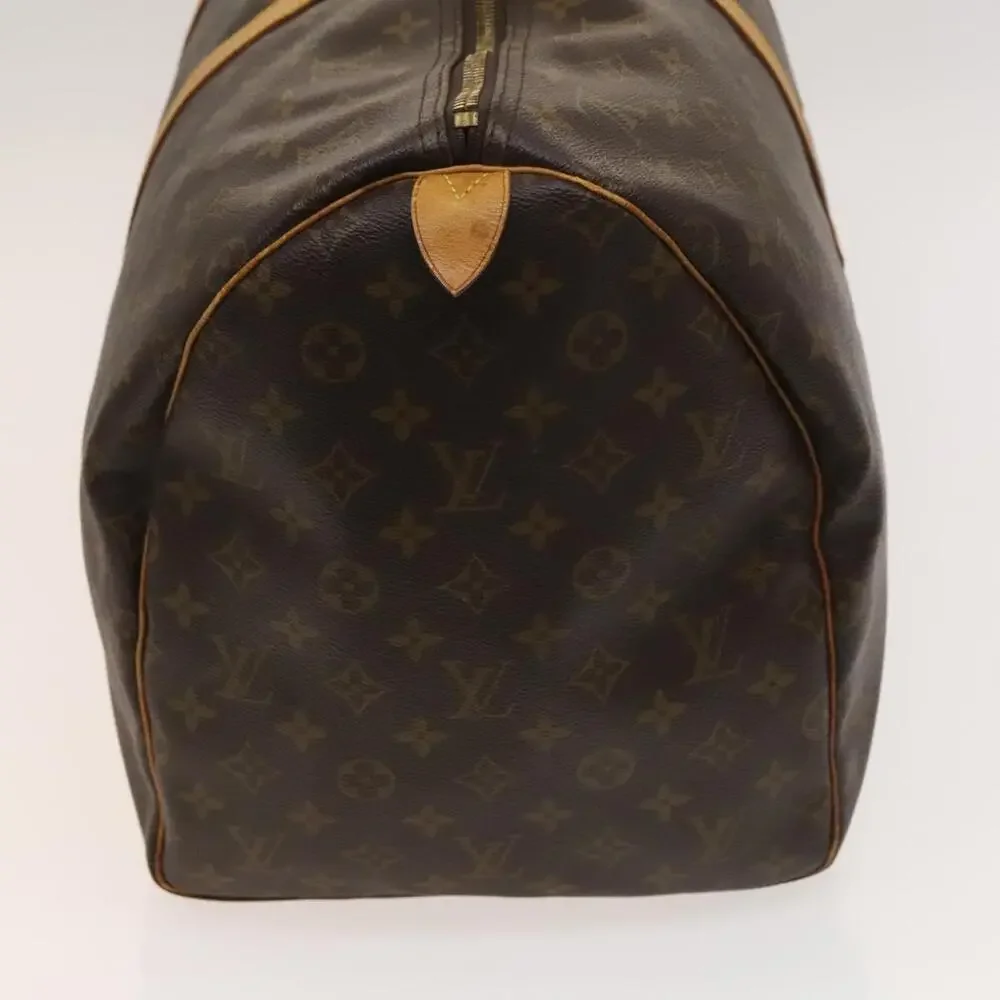 LOUIS VUITTON Monogram Keepall 55 Boston Bag M41424